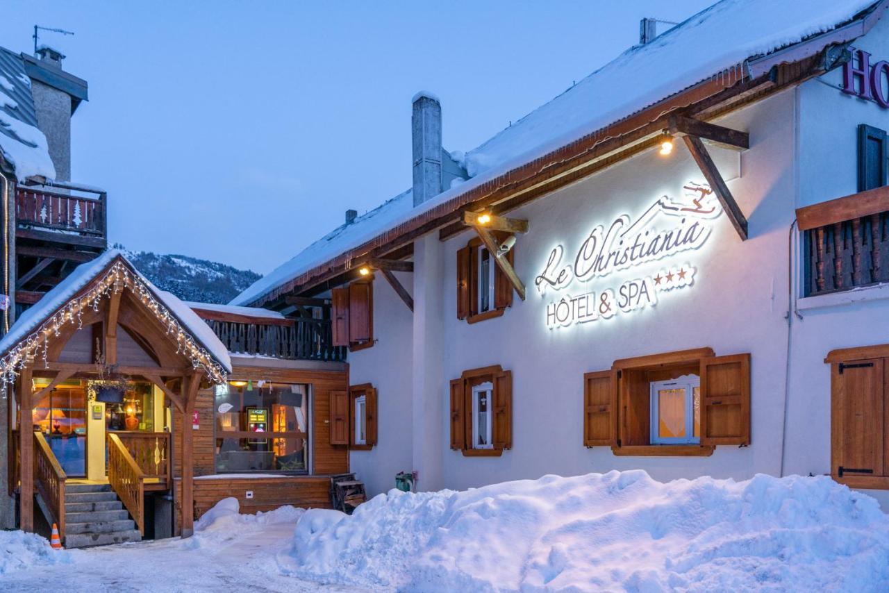 Le Christiania Hotel & Spa La Salle-les-Alpes Exterior foto